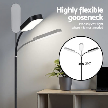 Artiss Home & Garden > Lighting > Floor Lamps Artiss LED Floor Lamp with Remote Control & 4 Color Temperature Reading Living Room Bedroom Office