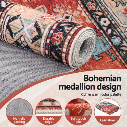 Artiss Home & Garden > Rugs > Floor Rugs Artiss Floor Rug 160X230cm Large Washable Area Rug Modern Living Room Carpet Mat