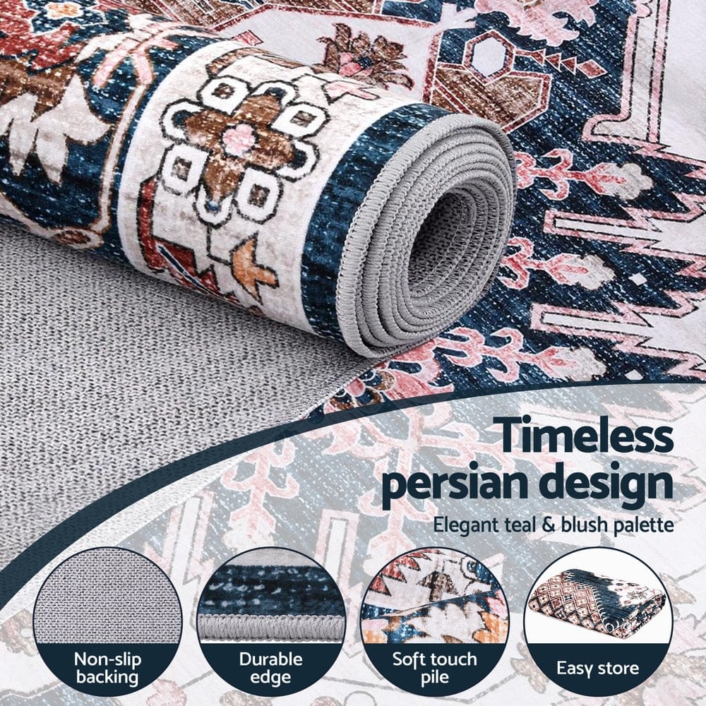 Artiss Home & Garden > Rugs > Floor Rugs Artiss Floor Rug 160X230cm Large Washable Persian Area Rug Living Room Carpet