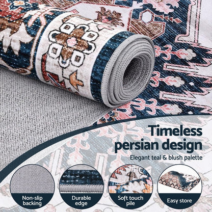 Artiss Home & Garden > Rugs > Floor Rugs Artiss Floor Rug 160X230cm Large Washable Persian Area Rug Living Room Carpet