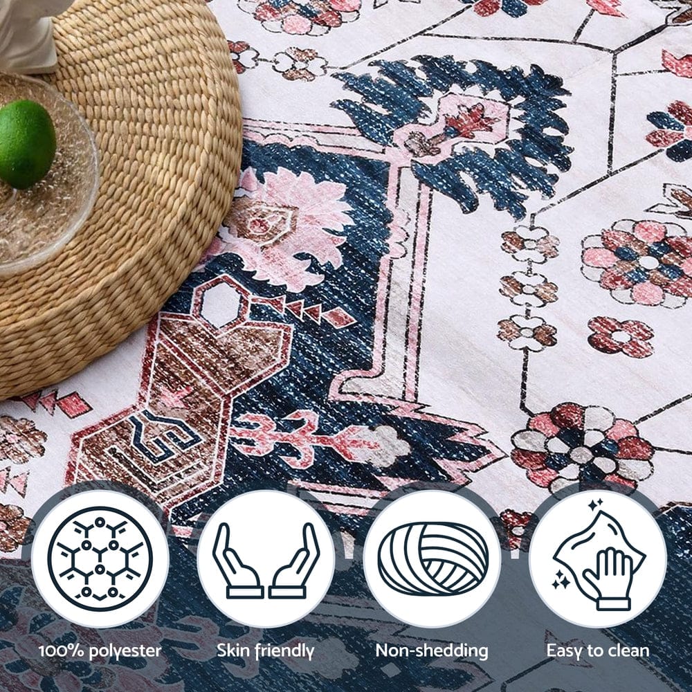Artiss Home & Garden > Rugs > Floor Rugs Artiss Floor Rug 160X230cm Large Washable Persian Area Rug Living Room Carpet