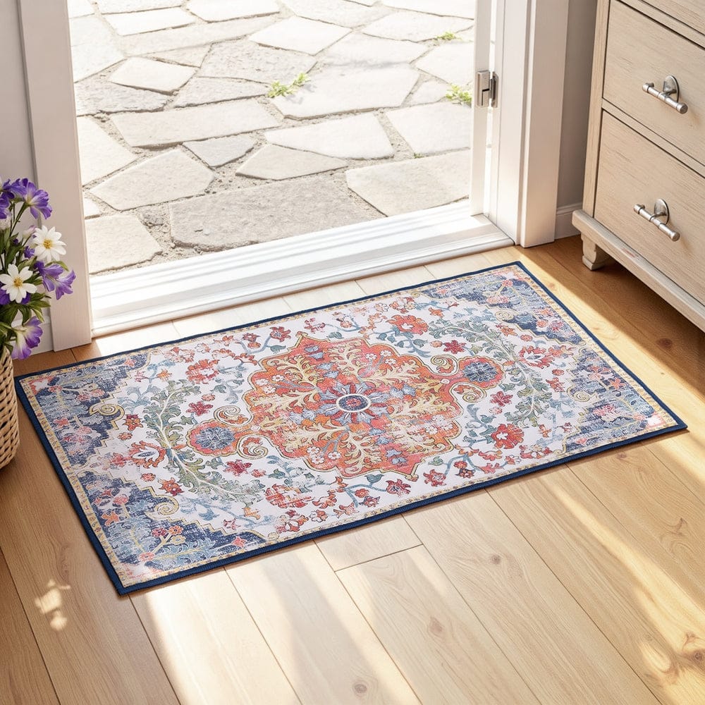 Artiss Home & Garden > Rugs > Floor Rugs Artiss Floor Rug 50X80 Doormat Carpet Short Pile Non-Slip Entryway Mat Bohemian