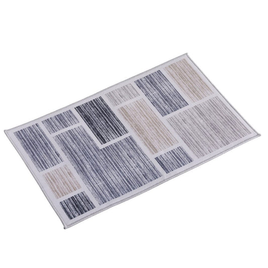 Artiss Home & Garden > Rugs > Floor Rugs Artiss Floor Rug 50X80cm Doormat Soft Velvet Non-Slip Bath Mat Small Modern
