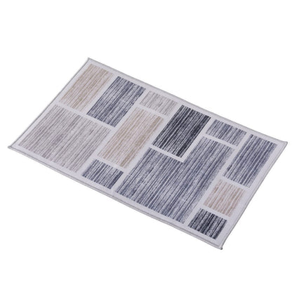 Artiss Home & Garden > Rugs > Floor Rugs Artiss Floor Rug 50X80cm Doormat Soft Velvet Non-Slip Bath Mat Small Modern