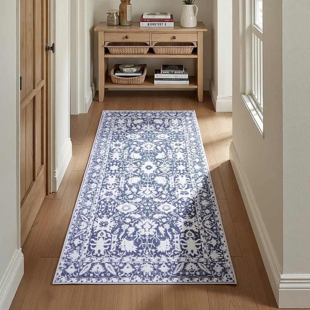 Artiss Home & Garden > Rugs > Floor Rugs Artiss Hallway Runner Rug 80x180cm Soft Velvet Washable Modern Kitchen Mat