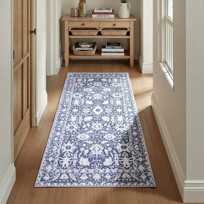 Artiss Home & Garden > Rugs > Floor Rugs Artiss Hallway Runner Rug 80x180cm Soft Velvet Washable Modern Kitchen Mat