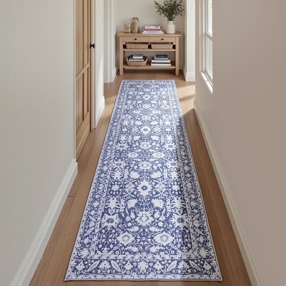 Artiss Home & Garden > Rugs > Floor Rugs Artiss Hallway Runner Rug 80X300cm Soft Velvet Washable Modern Kitchen Mat