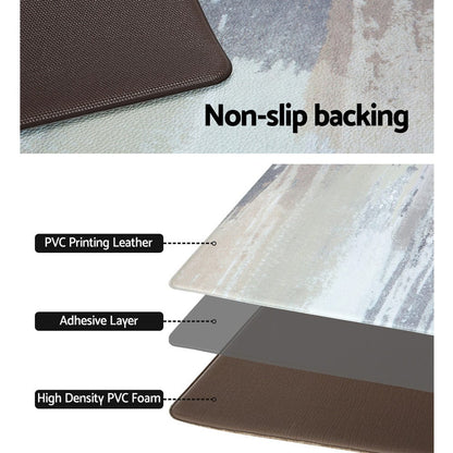 Artiss Home & Garden > Rugs > Floor Rugs Artiss Kitchen Mat 45x75cm PVC Floor Rug Carpet Non-slip Lydia