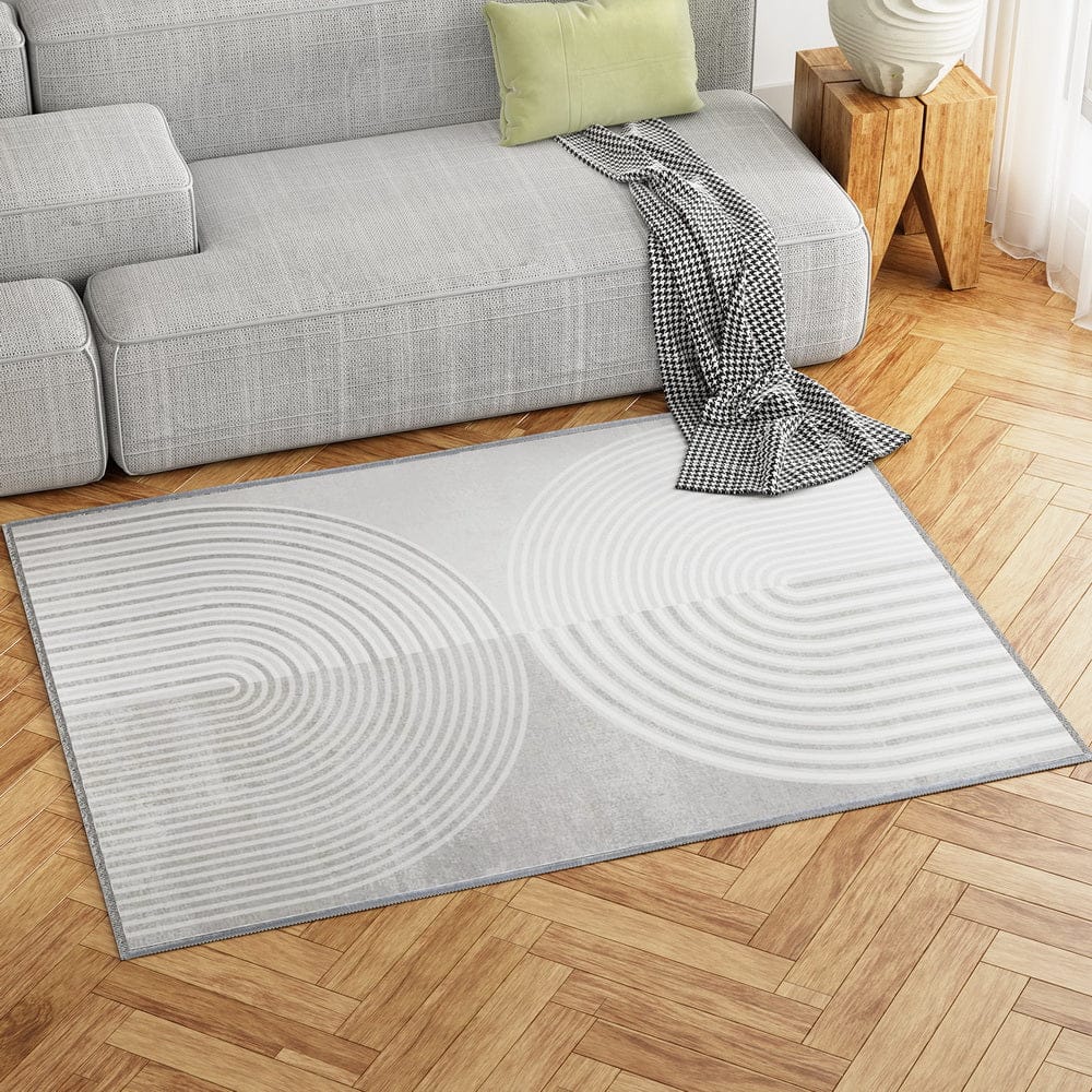 Artiss Home & Garden > Rugs > Floor Rugs Artiss Rug 120x160cm Area Rug Washable Mat Large Carpet Faux Rabbit Fur Cyril