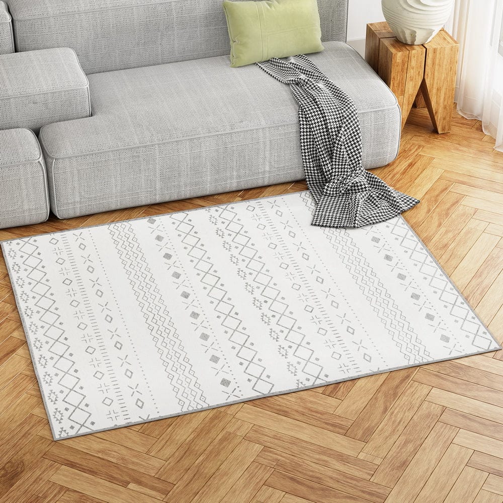 Artiss Home & Garden > Rugs > Floor Rugs Artiss Rug 120x160cm Area Rug Washable Mat Large Carpet Soft Short Pile Una