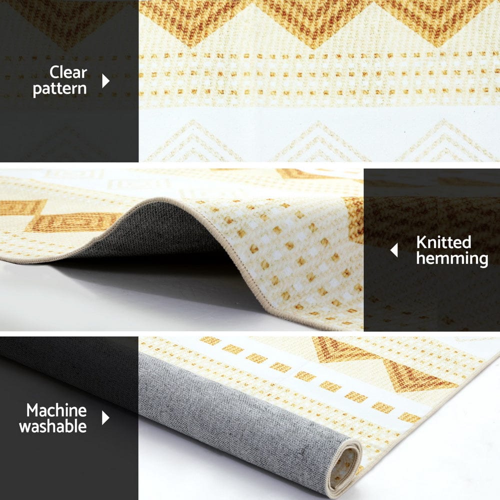 Artiss Home & Garden > Rugs > Floor Rugs Artiss Rug 160x230cm Area Rug Washable Mat Large Carpet Soft Short Pile Ella
