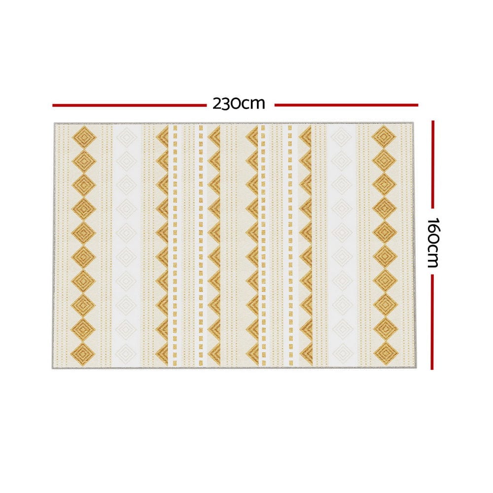 Artiss Home & Garden > Rugs > Floor Rugs Artiss Rug 160x230cm Area Rug Washable Mat Large Carpet Soft Short Pile Ella