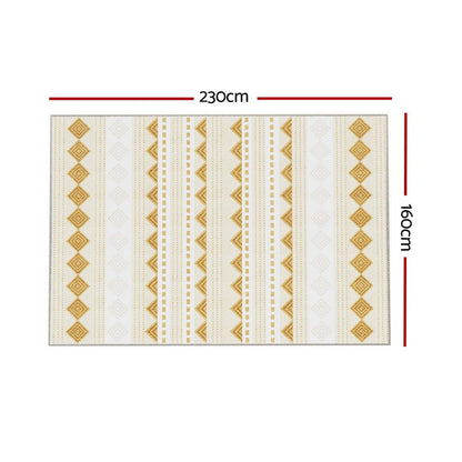 Artiss Home & Garden > Rugs > Floor Rugs Artiss Rug 160x230cm Area Rug Washable Mat Large Carpet Soft Short Pile Ella
