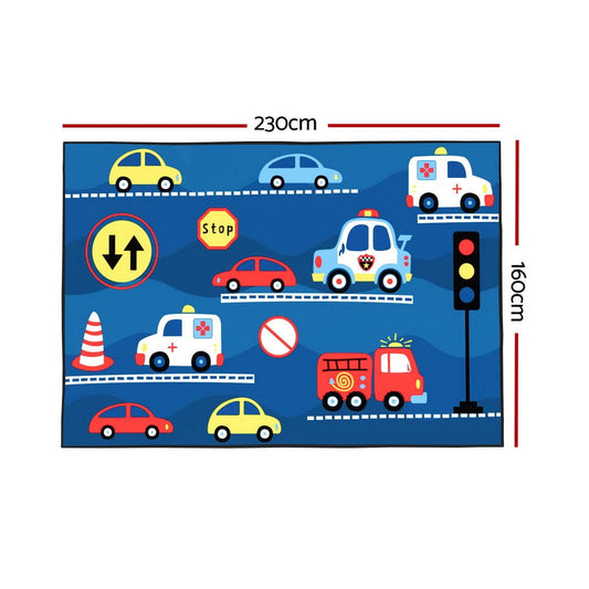 Artiss Home & Garden > Rugs > Floor Rugs Artiss Rug 160x230cm Area Rug Washable Mat Large Carpet Soft Short Pile Kids