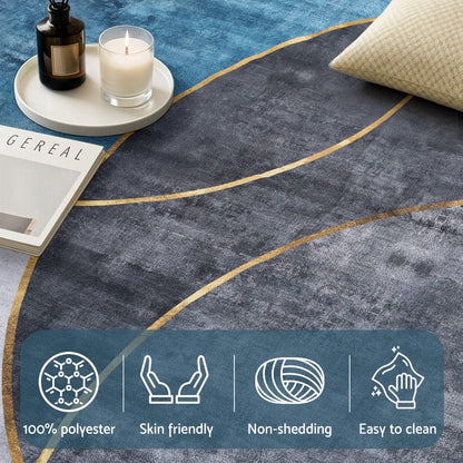 Artiss Home & Garden > Rugs > Floor Rugs Artiss Washable Floor Rug 160X230cm Large Geometric Area Rug Modern Floor Carpet