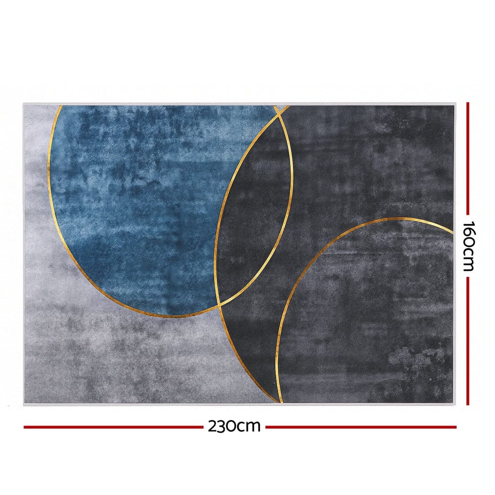 Artiss Home & Garden > Rugs > Floor Rugs Artiss Washable Floor Rug 160X230cm Large Geometric Area Rug Modern Floor Carpet