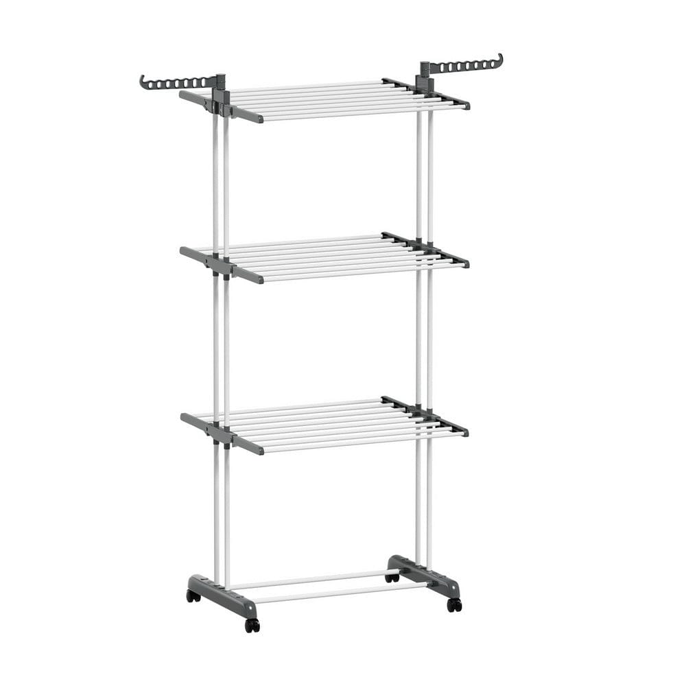Artiss Home & Garden > Storage > Clothing & Wardrobe Storage Artiss Clothes Airer Drying Rack 173cm Coat Hanger Foldable