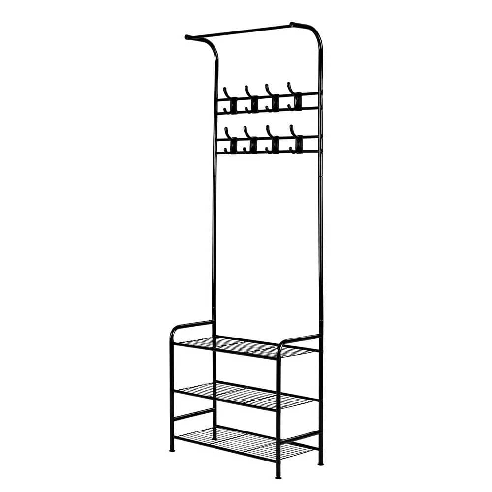 Artiss Home & Garden > Storage > Clothing & Wardrobe Storage Artiss Clothes Rack Airer Coat Stand 179cm Hanger Rail Closet