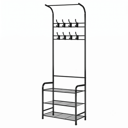 Artiss Home & Garden > Storage > Clothing & Wardrobe Storage Artiss Clothes Rack Airer Coat Stand 179cm Hanger Rail Closet