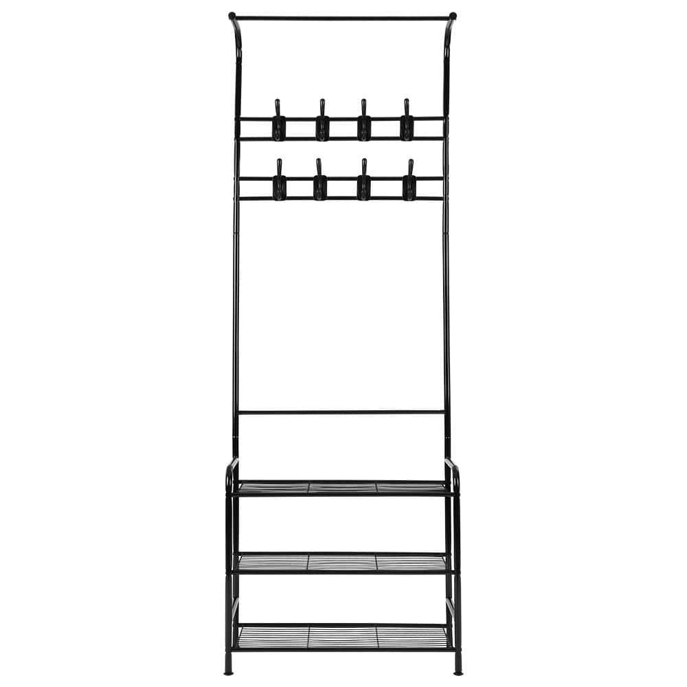 Artiss Home & Garden > Storage > Clothing & Wardrobe Storage Artiss Clothes Rack Airer Coat Stand 179cm Hanger Rail Closet
