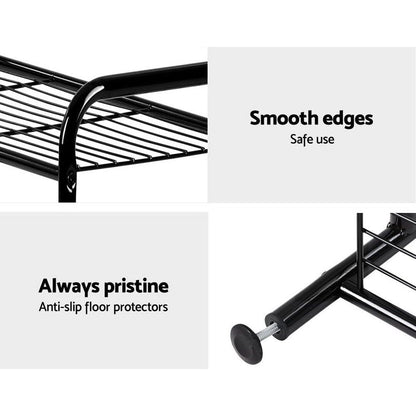 Artiss Home & Garden > Storage > Clothing & Wardrobe Storage Artiss Clothes Rack Airer Coat Stand 179cm Hanger Rail Closet