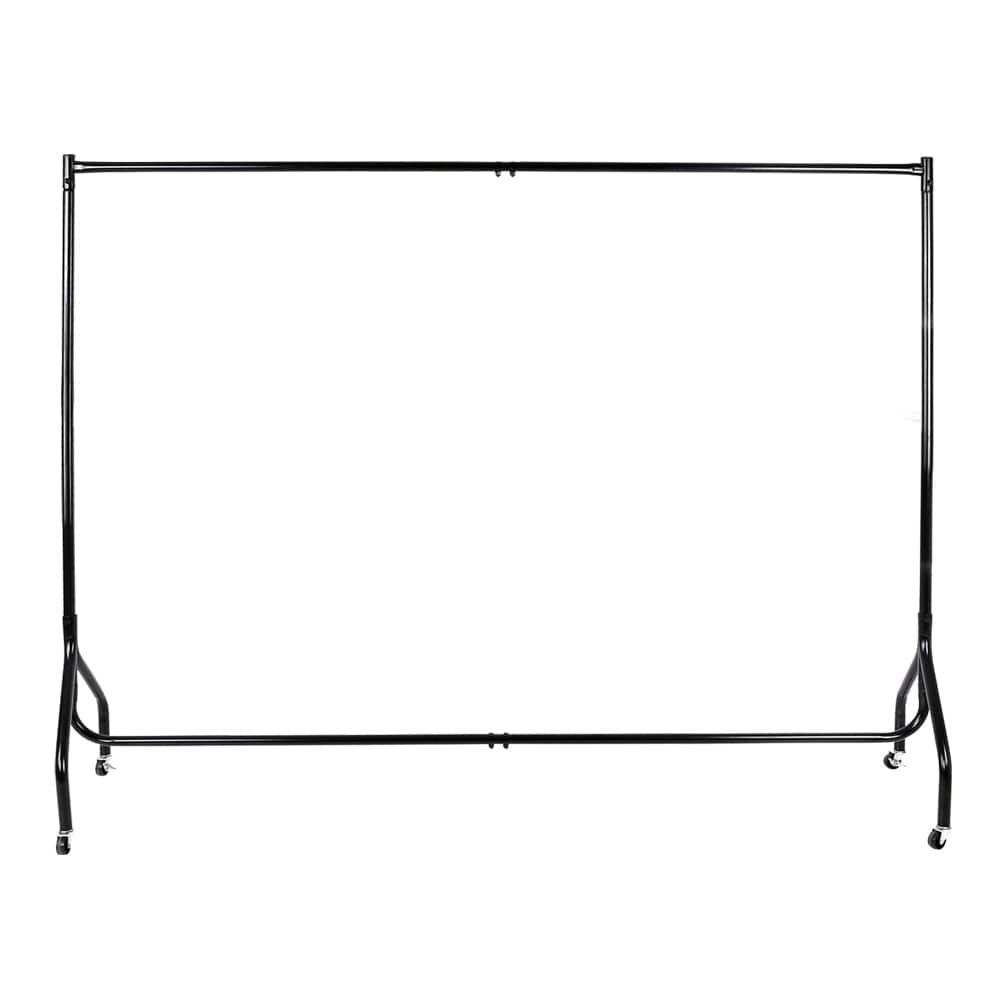 Artiss Home & Garden > Storage > Clothing & Wardrobe Storage Artiss Clothes Rack Airer Coat Stand 6FT Rail Wheels