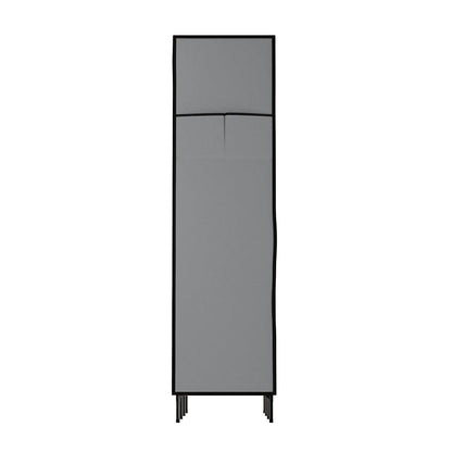 Artiss Home & Garden > Storage > Clothing & Wardrobe Storage Artiss Large Portable Clothes Closet Wardrobe with Shelf Grey