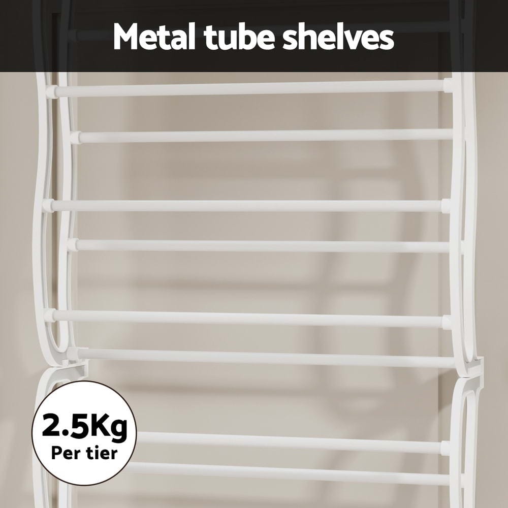 Artiss Home & Garden > Storage > Clothing & Wardrobe Storage Artiss Shoe Rack Hanging Over Door Organiser 24 Pairs Eric