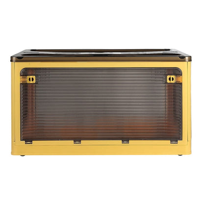 Artiss Home & Garden > Storage > Storage Boxes Artiss Storage Box Container Foldable Stackable 5 Sides Open Transparent 115L