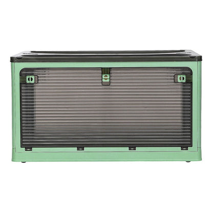 Artiss Home & Garden > Storage > Storage Boxes Artiss Storage Box Container Foldable Stackable 5 Sides Open Transparent 140L