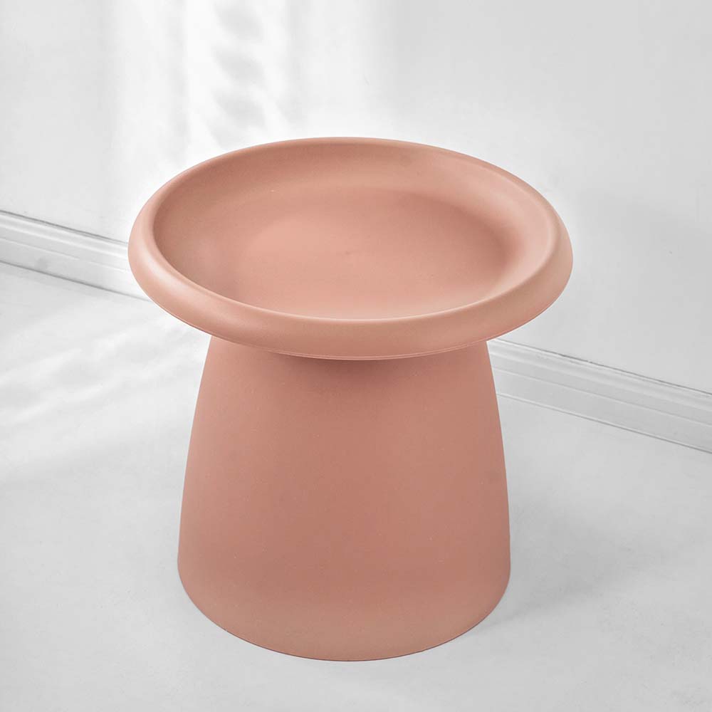 Artissin Furniture > Living Room > Coffee Tables ArtissIn Coffee Table Round 52CM Plastic Pink
