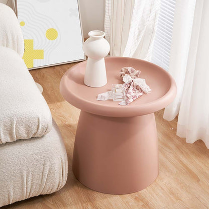 Artissin Furniture > Living Room > Coffee Tables ArtissIn Coffee Table Round 52CM Plastic Pink
