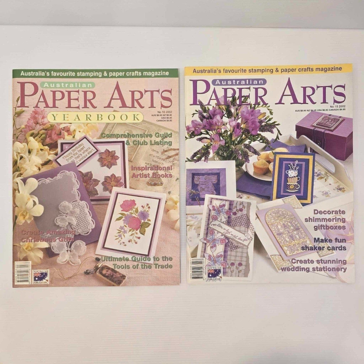 Australian Paper Arts 9x Australia Paper Arts Stamping Scrapbooking Paper Crafts Card Making Magazine