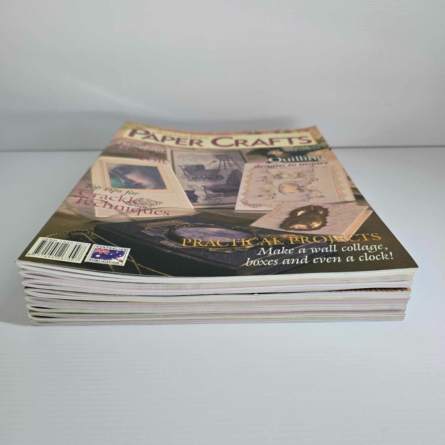 Australian Paper Crafts 8x Australian Paper Crafts Magazine Stamping Ideas Scrapbooking Card Making