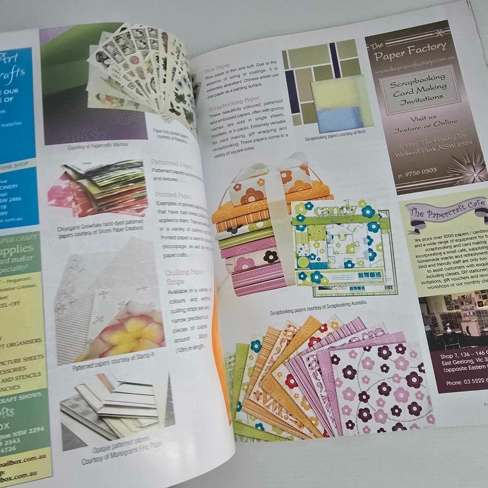 Australian Paper Crafts 8x Australian Paper Crafts Magazine Stamping Ideas Scrapbooking Card Making