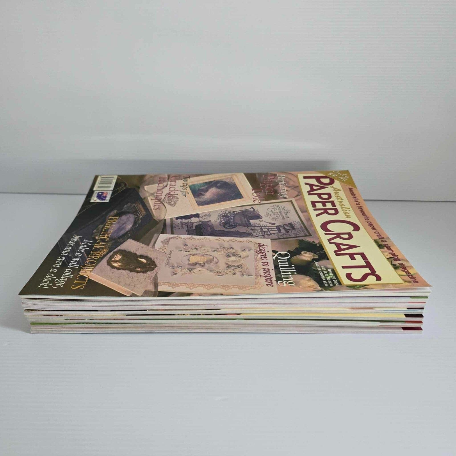 Australian Paper Crafts 8x Australian Paper Crafts Magazine Stamping Ideas Scrapbooking Card Making