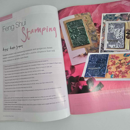Australian Paper Crafts 8x Australian Paper Crafts Magazine Stamping Ideas Scrapbooking Card Making