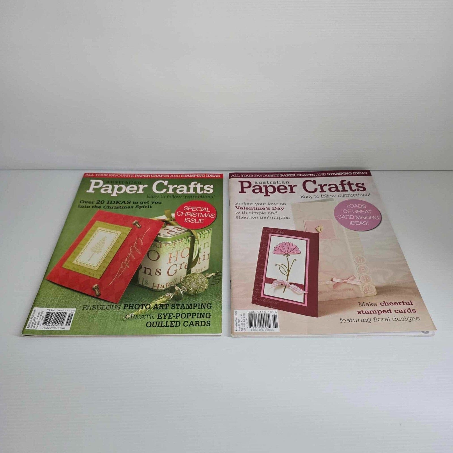 Australian Paper Crafts 8x Australian Paper Crafts Magazine Stamping Ideas Scrapbooking Card Making