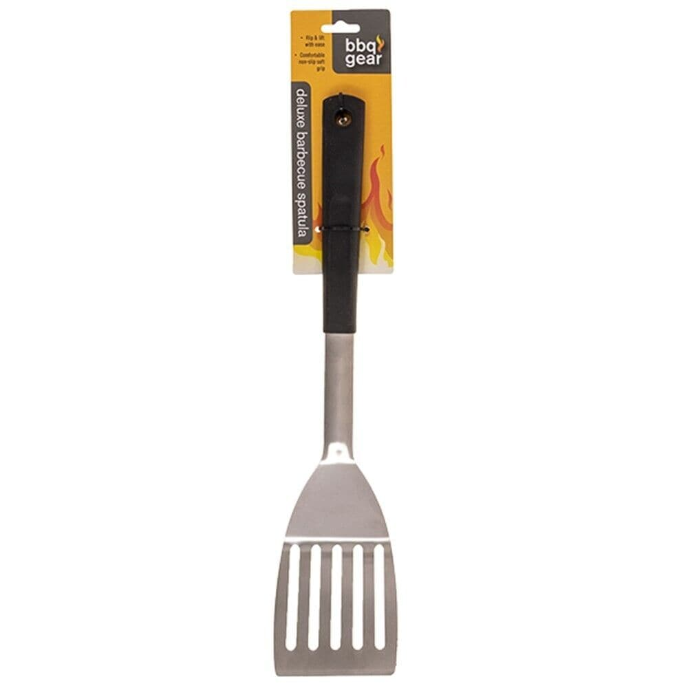 BBQ Gear BBQ Griddle Accessories Burger Flipper Lifter Heavy Duty Grill Spatula Clean