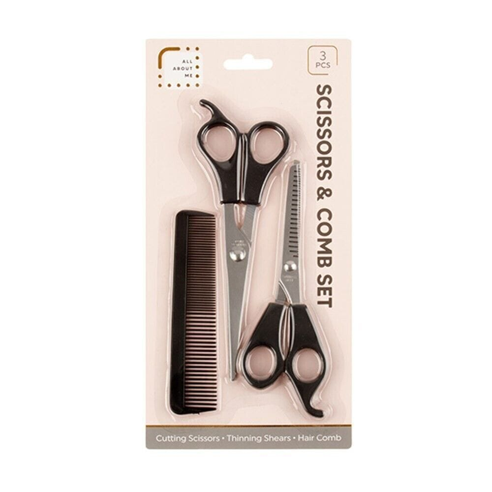 Beauty worx Scissor set Hair Scissors Cut Thinning Stainless Steel Barber Salon Hairdressing Comb Shear
