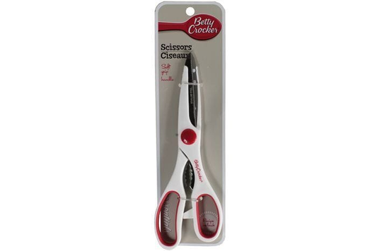 Betty Crocker Scissor House Hold General Scissors Soft Grip 21cm Stainless Steel Craft Paper Kitchen
