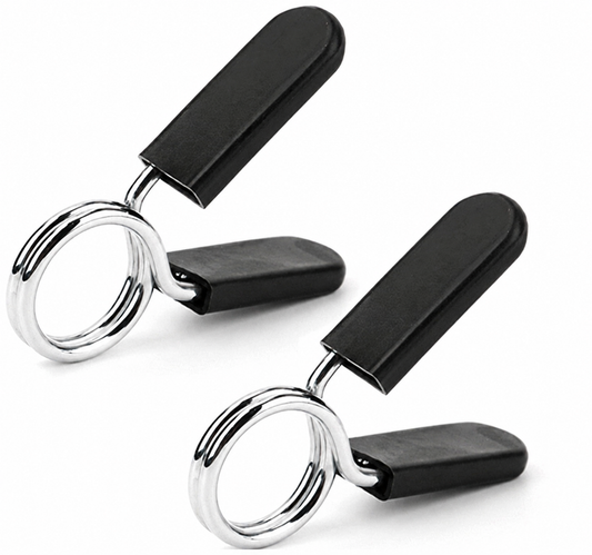 4x 25mm Standard Barbell Dumbbell Lock Clamps Spring Collar Clip Weight Bar Gym