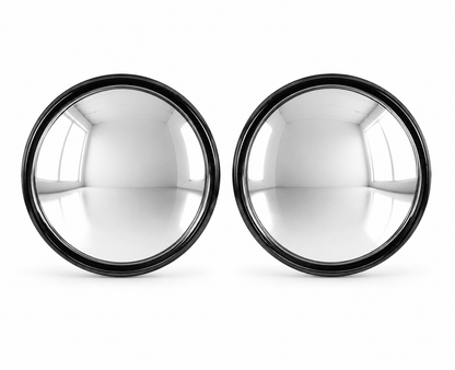BTC Blind Spot Mirror 2Pack Blind Spot Mirror Car Rear Side View Convex Wide Angle round glass 2" 50mm