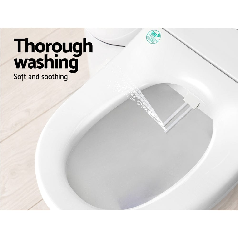 Cefito Furniture > Bathroom > Bidets Cefito Non Electric Bidet Toilet Seat Cover Bathroom Spray Water Wash D Shape