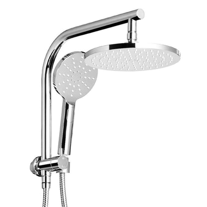 Cefito Furniture > Bathroom > Shower Heads & Screens Cefito 9'' Rain Shower Head Set Handheld Round High Pressure Chrome