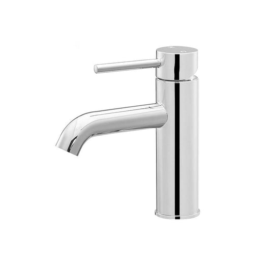 Cefito Furniture > Bathroom > Tap & Sink Accessories Cefito Bathroom Basin Mixer Tap Round Brass Faucet Vanity Laundry Chrome