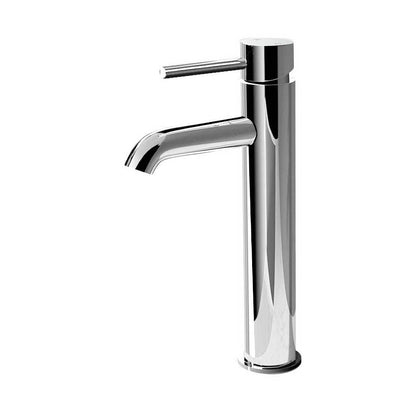 Cefito Furniture > Bathroom > Tap & Sink Accessories Cefito Bathroom Basin Mixer Tap Round Tall Faucet Vanity Laundry Chrome