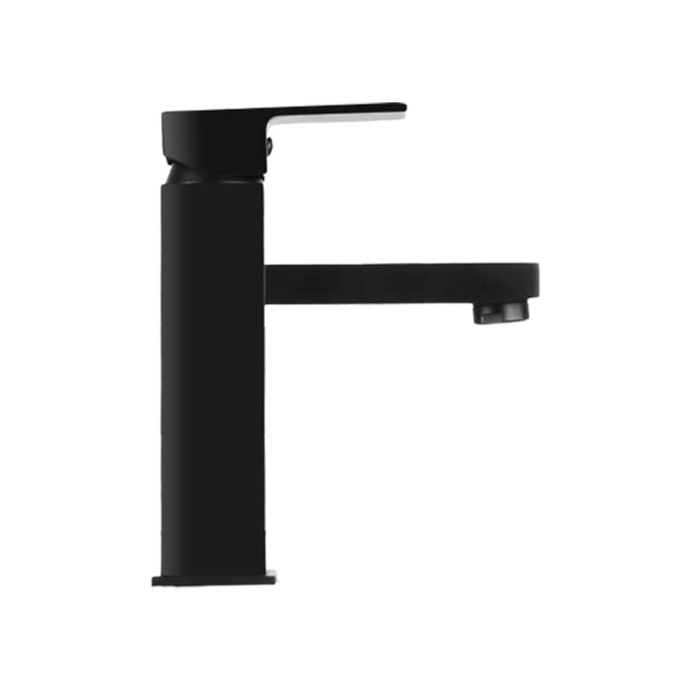 Cefito Furniture > Bathroom > Tap & Sink Accessories Cefito Bathroom Basin Mixer Tap Square Faucet Vanity Laundry Black