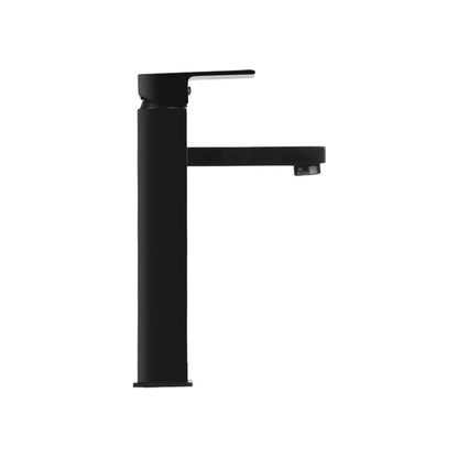 Cefito Furniture > Bathroom > Tap & Sink Accessories Cefito Bathroom Basin Mixer Tap Square Tall Faucet Vanity Laundry Black