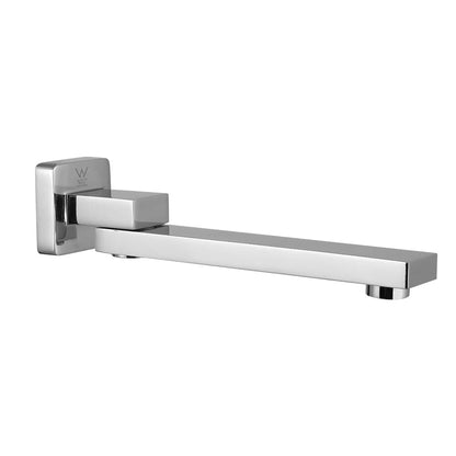 Cefito Furniture > Bathroom > Tap & Sink Accessories Cefito Bathroom Mixer Spout Wall Bath Tap Square Swivel Bathtub Chrome